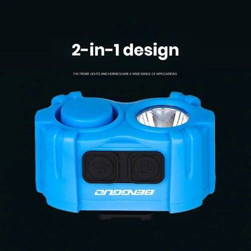Silicone Strap Bicycle Light Bicycle Horn Light