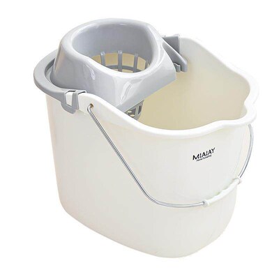 Household Thickened Mopping Bucket, Manual Lazy Mop Bucket,