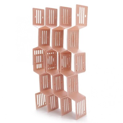 Closet Organizer 12pcs Drawer Divider Storage Shelves Adjust