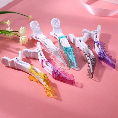 10Pcs Crocodile Hairpins Wide Teeth Hair Styling Clips