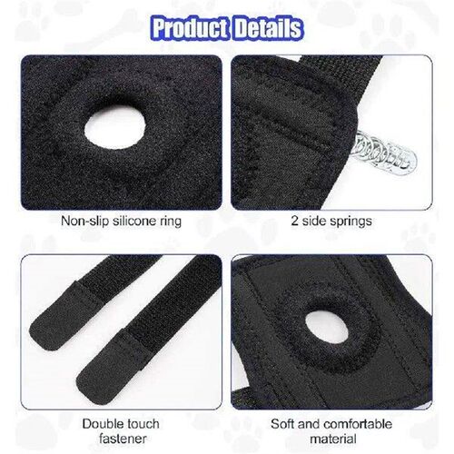 2pcs Soft Breathable Dog Knee Pads Pet Joint Protection
