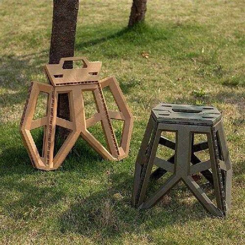 Outdoor Portable Folding Stool High Load-bearing Handle