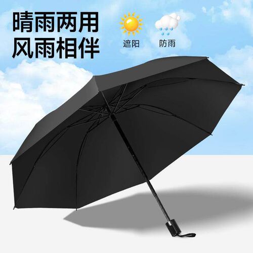 Automatic Umbrella for Men and Women, Foldable Sun Umbrella,