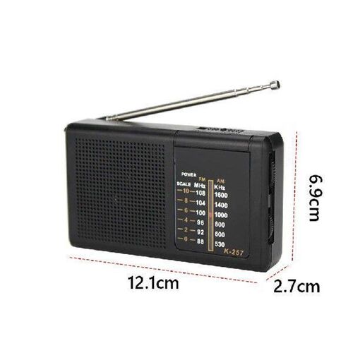 Portable Radio with Speaker Mini Transistor Radio