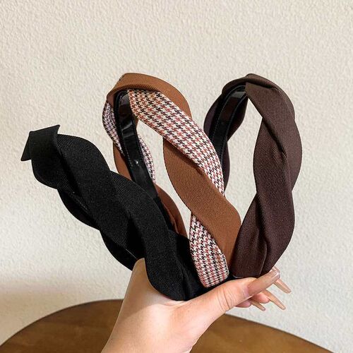 Headband Womens Retro High-end Hair Bundle Adult Wide-brimm