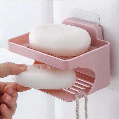 plastic dish box bathroom soap holder boxes