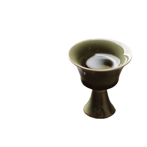 SukPlum Celadon High Stem CupHandcrafted Tea Set