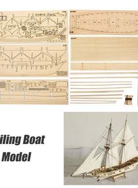 Scale Assembling Building Kits Ship Model Wooden Sailboat To