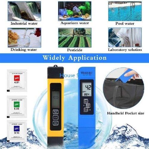 Pen Type Meter Water Quality Tester Acidometer for Aquarium