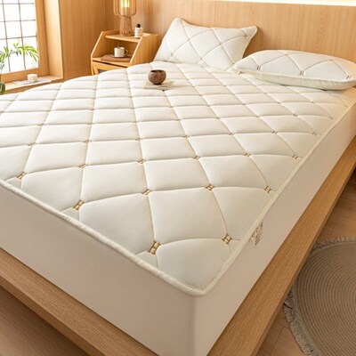 Type A Water-washed tton Bedspread Soybean Fiber Padded Bed