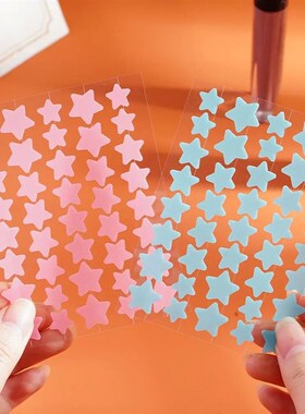 40pcs Star Shaped Acne Pimple Patch Invisible Concealer Wate