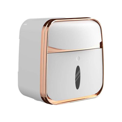 Wall-mounted Waterproof Tissue Box, No-drilling Required Tis