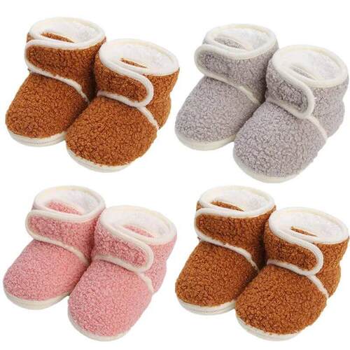 Winter Sweet Newborn Baby Girls Princess Winter Boots First