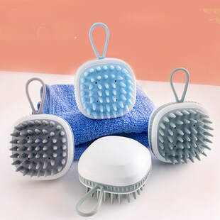 Scalp Multifunctional Mas ABS Handheld Shampoo Brush