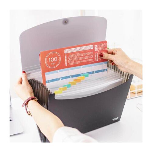 1Pc Desk File Folder Document Paper Organizer Storage Holder