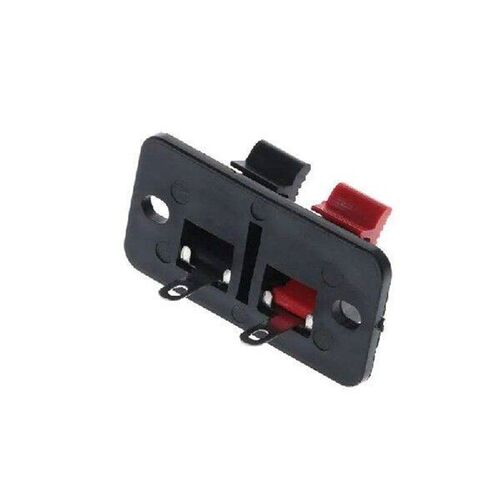 10PCS Spring Clip WP2-4 Stereo Speaker Plate Terminal Strip