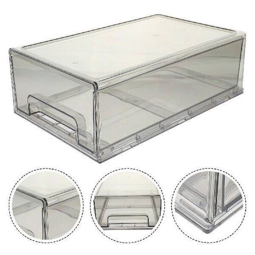 1 PCS Transparent Refrigerator Storage Box Large Capacity