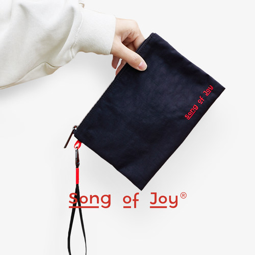 SONG OF JOY/阿颂户外超轻防泼水收纳包男女通用便携手拿包证件包