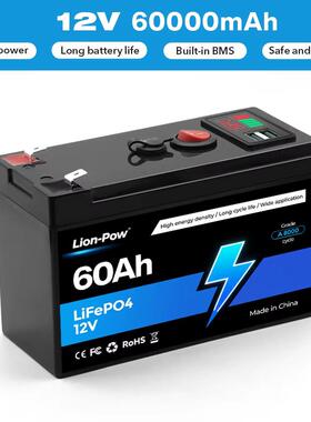 12V50AhF磷酸铁锂（L860ePO4）i电池内置1BMS