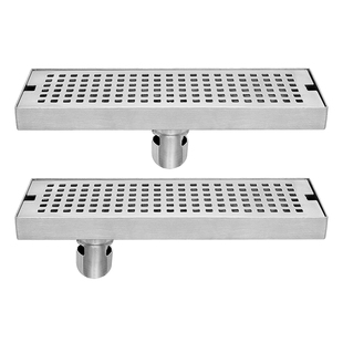 30不锈钢长地漏条形防臭侧排水大排量工程酒店地漏阳台花园定制