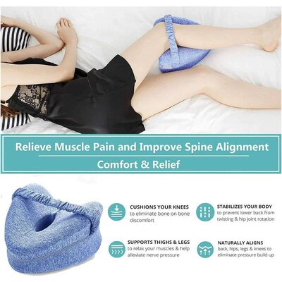 Smooth-Spine Alignment Pillow, Relieve Hip Pain and Sciatica