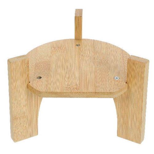 Fish Tank Stand Bamboo Base Display for Water Dispenser