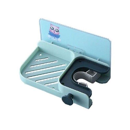 2PCS Punch-free Three-in-one Wall Hanging With Drain Rack