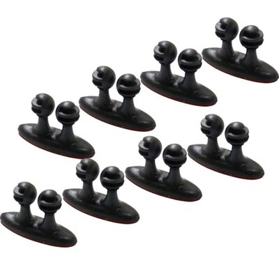 8pcs/set Line Clip Car Accessories Dashboard Ornament Pendan