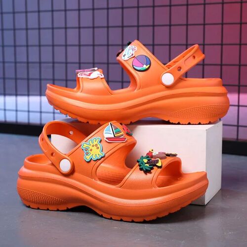 Sandals for Women 2023 Korean Wedge Platform High Heels Ladi
