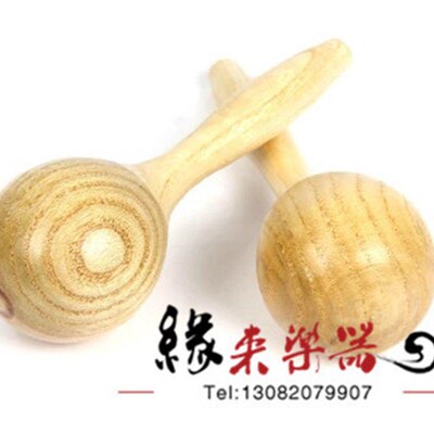 Olf Instrument Early Education Teaching Aid Wooden Maracas O