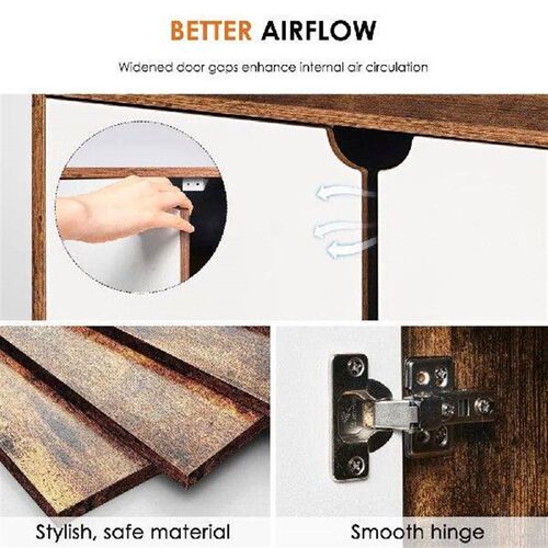 US Litter Box Enclosure Modern Cat Litter Box Enclosure