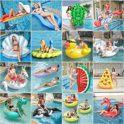 1 pack Pool Floats Raft Extra Covered Pool Floats for Adults