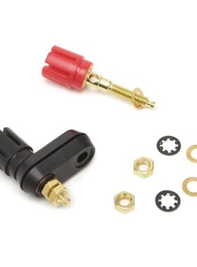 Plastic+Metal Dual Female 4mm Banana Plug Jack Socket Bindi