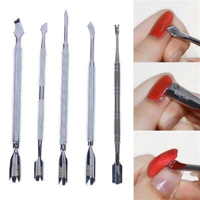 Stainless Steel Push Manicure Dedicated To Remove Dead Skin