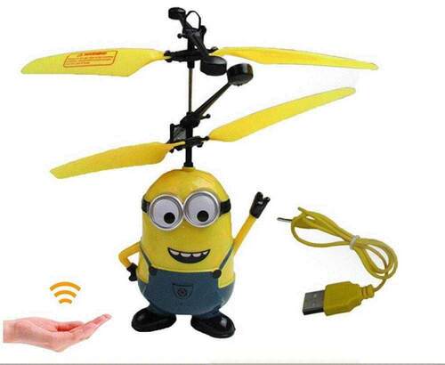 11 PC  Fly Minion Toy RC Helicopter Rio Sensor Remote