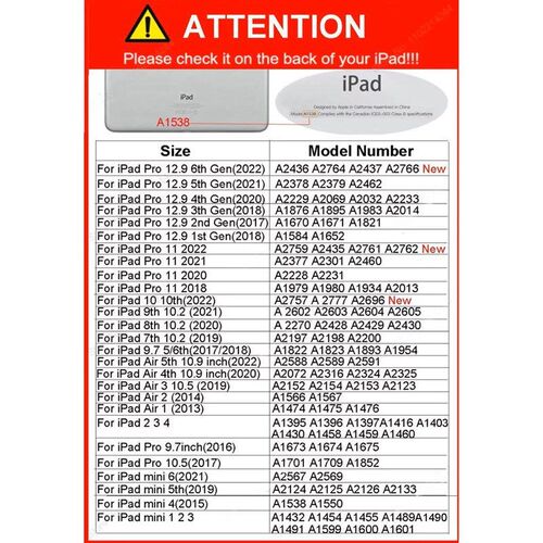 Smart PU Case适用于iPad 10th Air 4th 5th iPad Pro air 11 202