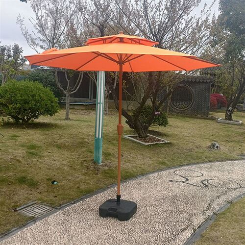 Outdoor Parasol Courtyard Parasol Large Courtyard Hand-crank