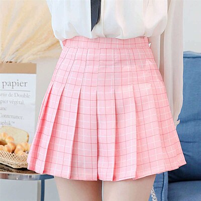 2019High waisted fashionable casual short skirt 高腰时尚休闲