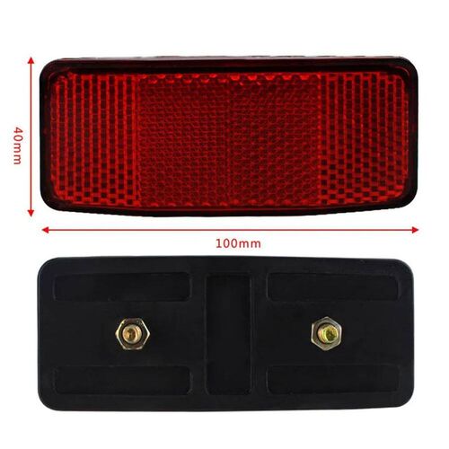 1pc Bicycle Bike Safety Caution Reflector Disc Rear Pannier