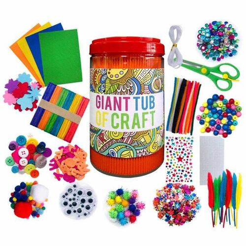 Arts and Crafts Supplies for Kids Craft Art Supply Kit Diy