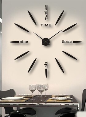 3D Luminous Wall Clock ers DIY Digital Clock Reloj De Pared