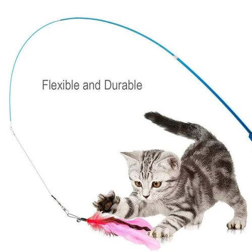 11pcs Replacement Cat Feather Toy Set Feather Replacement He