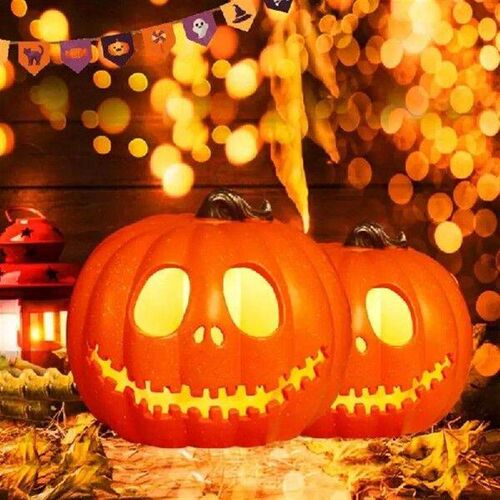 Halloween Pumpkin Led Light Lamp Creative Lantern