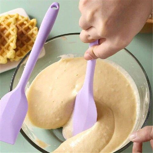 1Pcs Cream Cake Silicone Baking Spatula Scraper Non-stick