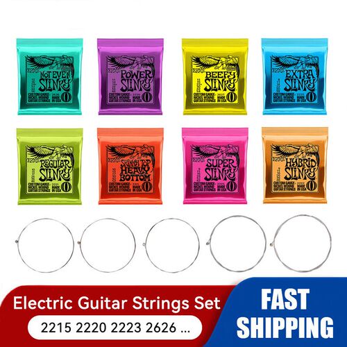 Ernie Ball Cobalt Slinky Electric Guitar Strings Nickel Woun