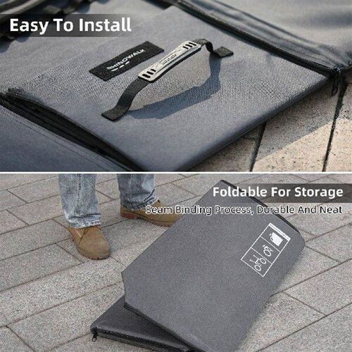 Folding Bike Storage Box with DustCover Bicycle Storage Bag