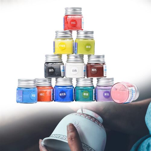 12 Colors Ceramic Underglaze Color Drawing Diy Accessories