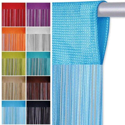 100CM X 200CM Thread Curta Screen Ribbon String Divider Blin