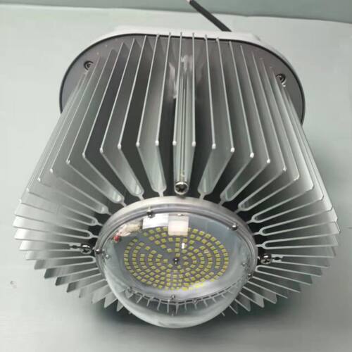 现货供应250型材 LED工矿灯具 鳍片铝片150W200W led工矿灯外壳配