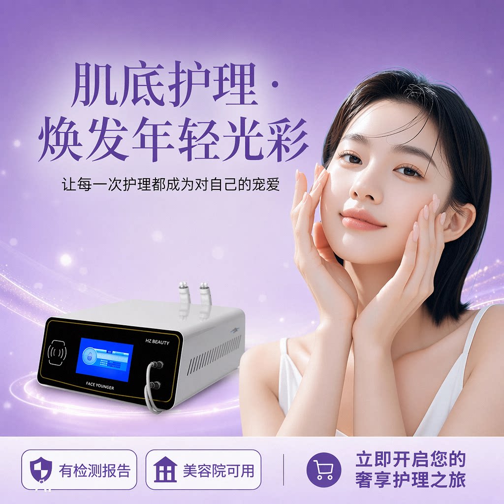 新款以色列射软组织恢复仪器面部抗衰淡化岁月仪频美容院专用仪器